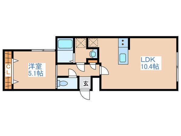 First Set澄川の物件間取画像